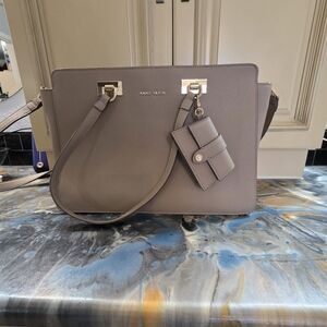 Anne Klein Taupe Shoulder Bag